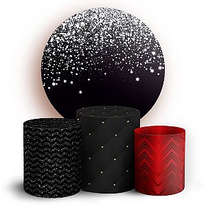 KIT Redondo e Trio - Capitone Glitter - Sublimado 3D