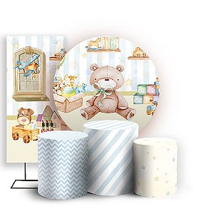 KIT Redondo Trio e Faixa - Brinquedos - Sublimado 3D