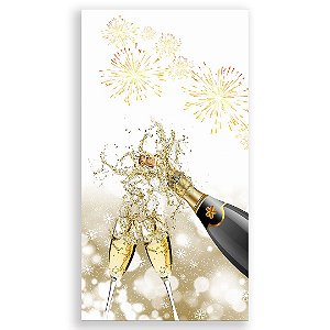 Faixa Lateral - Ano Novo Natal - Sublimado 3D