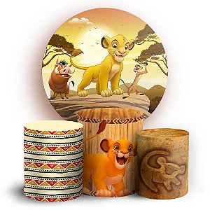 KIT Redondo e Trio - Rei Leao - Sublimado 3D