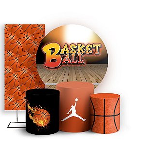 KIT Redondo Trio e Faixa - Basketball - Sublimado 3D