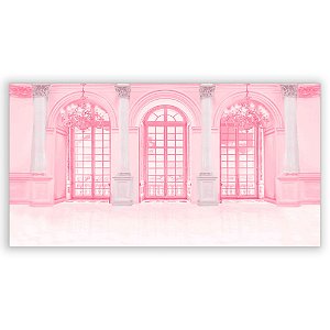 Painel Retangular - Escadaria Castelo - Sublimado 3D
