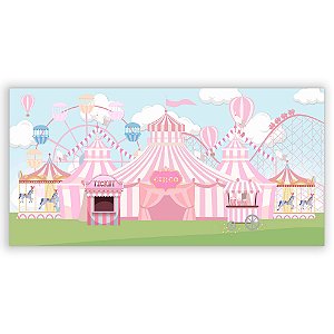 Painel Retangular - Circo - Sublimado 3D