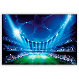 Painel Retangular - Futebolmais claro - Sublimado 3D