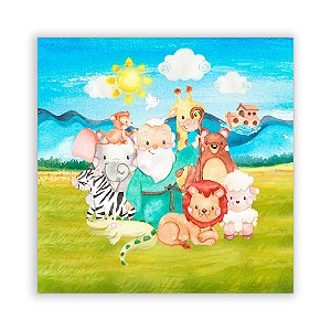 Painel Quadrado - Arca de Noe - Sublimado 3D