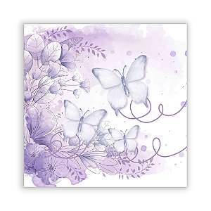 Painel Quadrado - Borboleta - Sublimado 3D
