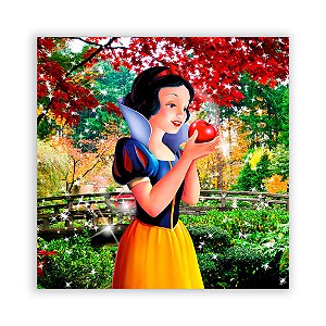 Painel Quadrado - Branca de Neve - Sublimado 3D