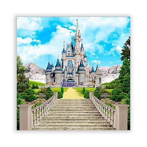 Painel Quadrado - Escadaria Castelo - Sublimado 3D