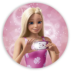 Painel de Mesa - Barbie - Sublimado 3D