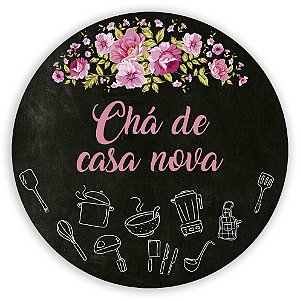 Painel de Mesa - Chá de Cozinha - Sublimado 3D