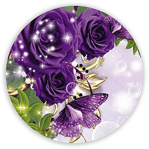 Painel de Mesa - Floral - Sublimado 3D