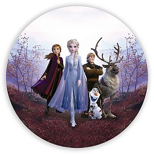 Painel de Mesa - Frozen - Sublimado 3D