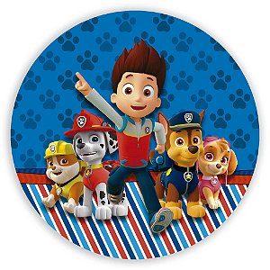 Painel de Mesa - Patrulha Canina - Sublimado 3D