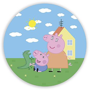 Painel de Mesa - Peppa Pig - Sublimado 3D