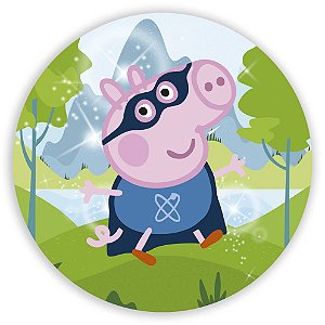 Painel de Mesa - Peppa Pig - Sublimado 3D