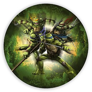 Painel de Mesa - Tartarugas Ninja - Sublimado 3D