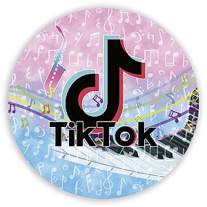 Painel de Mesa - TikTok - Sublimado 3D