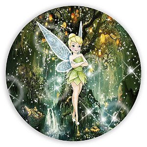 Painel de Mesa - Tinkerbell Sininho - Sublimado 3D