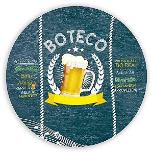 Painel de Mesa - Boteco - Sublimado 3D