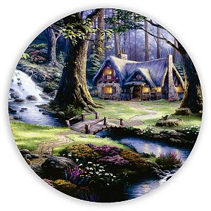 Painel de Mesa - Branca de Neve - Sublimado 3D