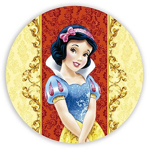 Painel de Mesa - Branca de Neve - Sublimado 3D