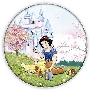 Painel de Mesa - Branca de Neve - Sublimado 3D