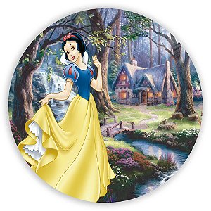 Painel de Mesa - Branca de Neve - Sublimado 3D
