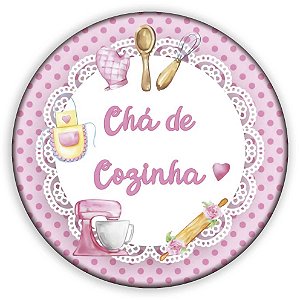 Painel de Mesa - Cha de Cozinha - Sublimado 3D