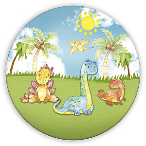 Painel de Mesa - DinoSauro Cute - Sublimado 3D
