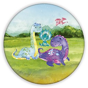 Painel de Mesa - DinoSauro Cute - Sublimado 3D