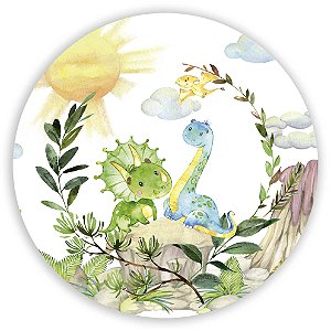 Painel de Mesa - DinoSauro Cute - Sublimado 3D
