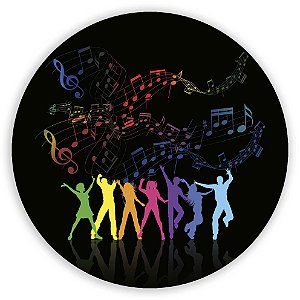 Painel de Mesa - Discoteca Neon - Sublimado 3D