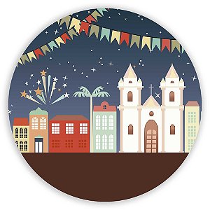 Painel de Mesa - Festa Junina - Sublimado 3D