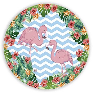 Painel de Mesa - Flamingo - Sublimado 3D