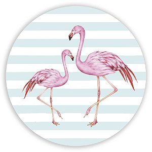 Painel de Mesa - Flamingo - Sublimado 3D