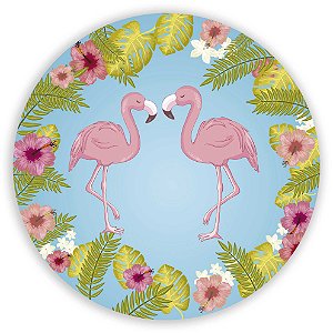Painel de Mesa - Flamingo - Sublimado 3D