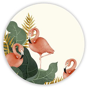 Painel de Mesa - Flamingo - Sublimado 3D