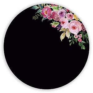 Painel de Mesa - Floral - Sublimado 3D