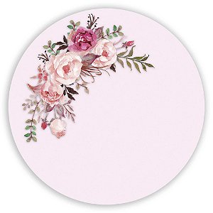 Painel de Mesa - Floral - Sublimado 3D