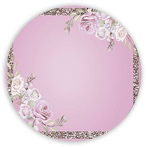 Painel de Mesa - Floral - Sublimado 3D