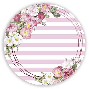 Painel de Mesa - Floral - Sublimado 3D