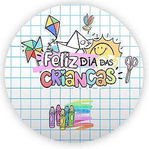 Painel de Mesa - Dia das Criancas - Sublimado 3D