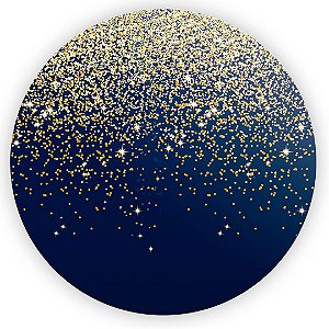 Painel de Mesa - Glitter Azul - Sublimado 3D