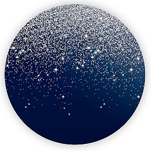 Painel de Mesa - Glitter Azul - Sublimado 3D