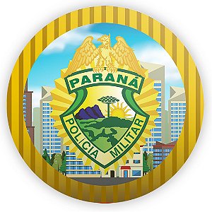 Painel de Mesa - Policia Militar - Sublimado 3D