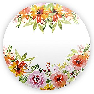 Painel de Mesa - Floral - Sublimado 3D