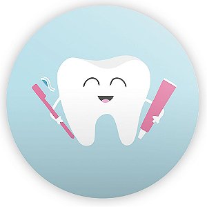 Painel de Mesa - Dentista - Sublimado 3D