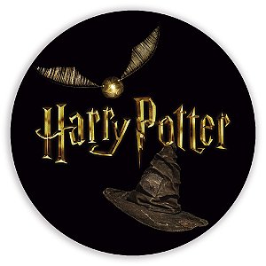 Painel Redondo - Harry Potter - Sublimado 3D