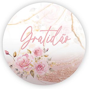 Painel de Mesa - Floral - Sublimado 3D