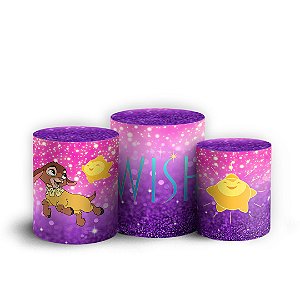 Trio Cilindro - Wish O Poder Dos Desejos - Sublimado 3D + Elástico